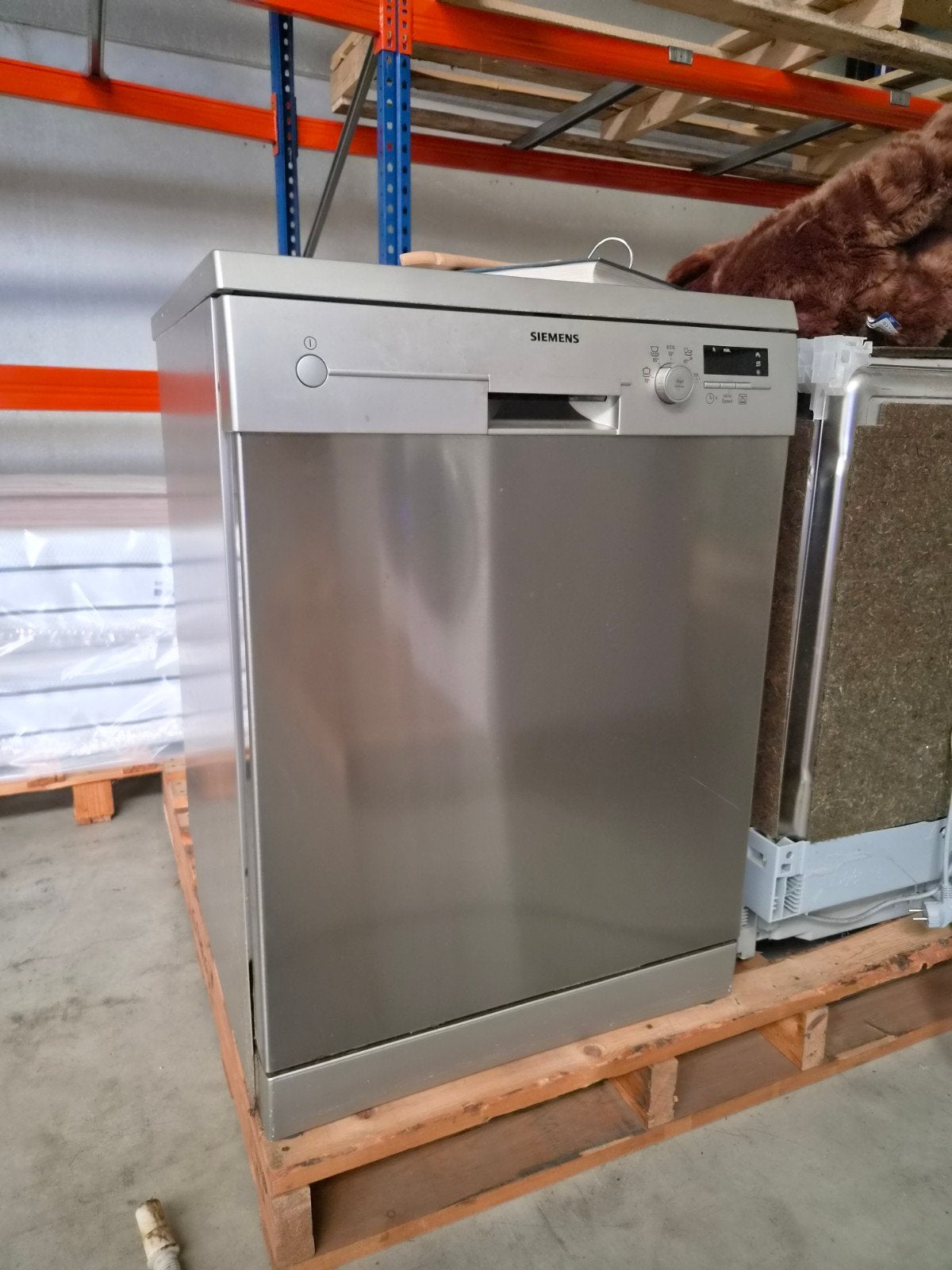 Siemens vrijstaande vaatwasser – inoxlook, Elektronische apparatuur, Ophalen, Gebruikt, 85 tot 90 cm, 45 tot 60 cm