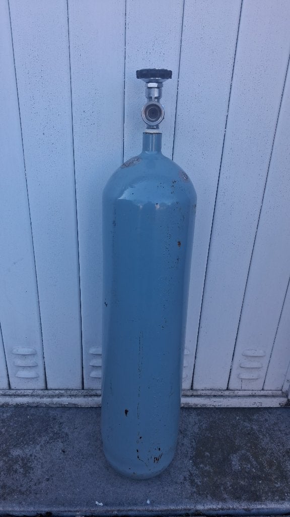 2 duikfles 6,8 L . 200 bar, Watersport en Boten, Ophalen, Gebruikt, Duikfles