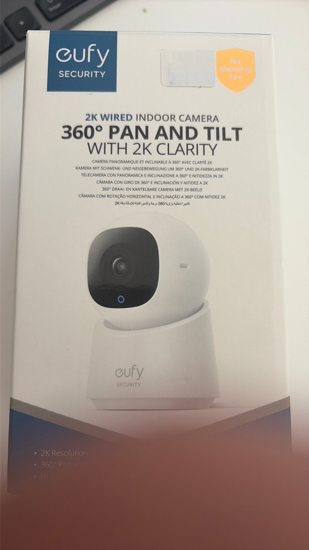 Eufycam c220, Audio, Tv en Foto, Videobewaking, Ophalen, Zo goed als nieuw