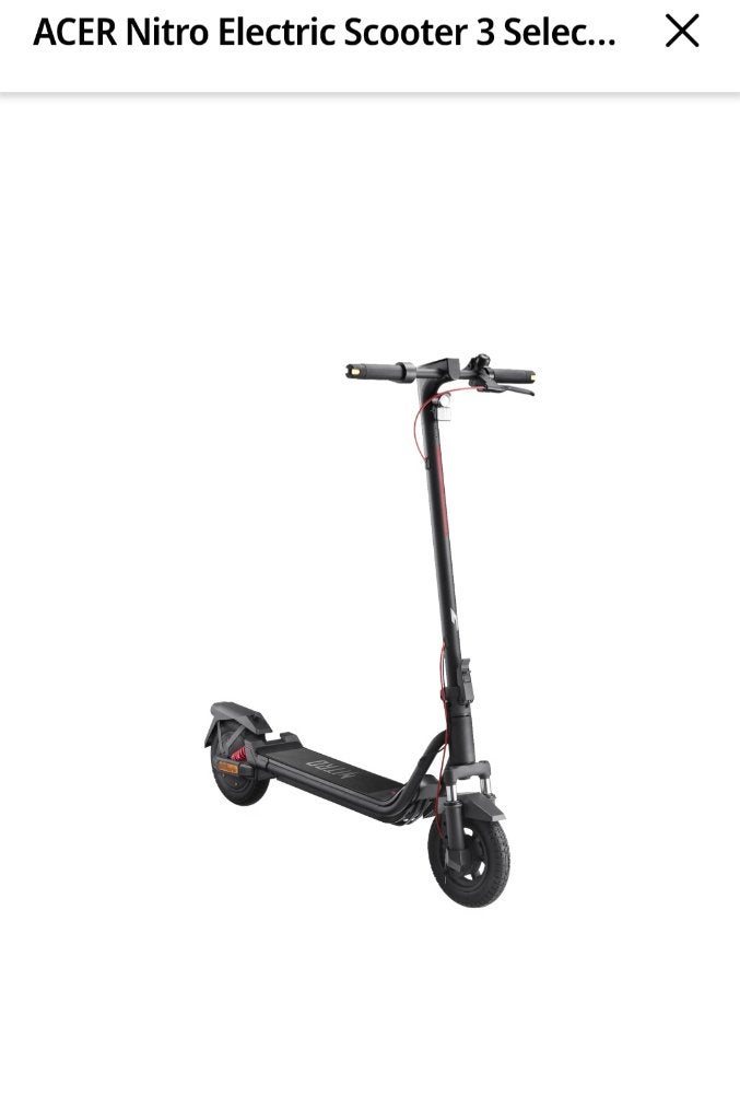 Steps, Fietsen en Brommers, Ophalen, Nieuw, Elektrische step (E-scooter), Acer
