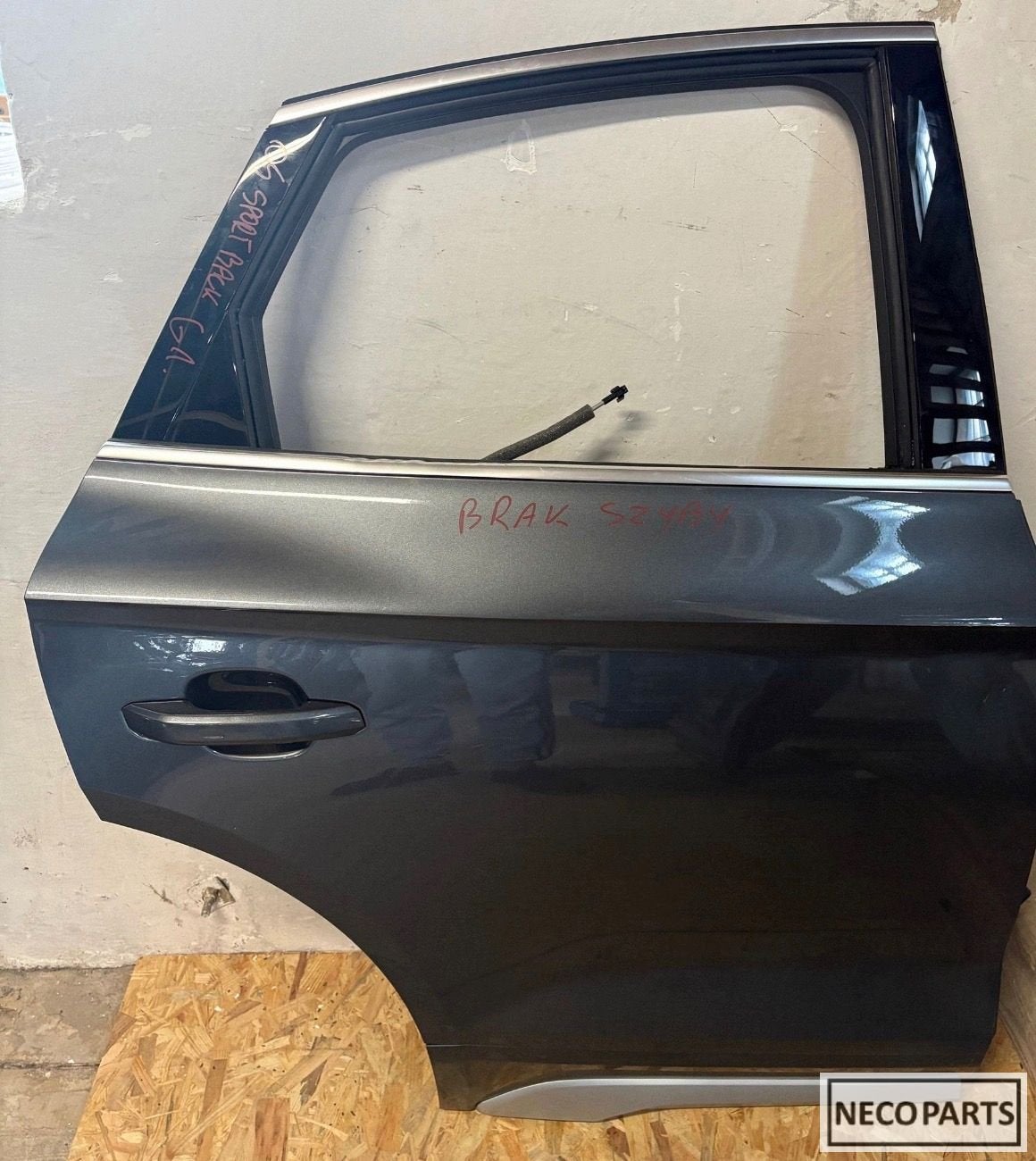 AUDI Q5 80A 80F SUV SPORTBACK PORTIER DEUR ACHTER RECHTS, Gebruikt, -, Achter, -