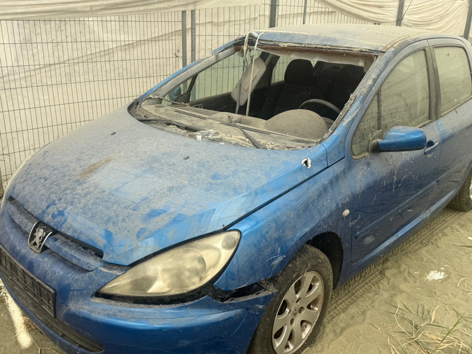 Peugeot 307 benzine – motor OK, Auto's, Bedrijf, Handgeschakeld, Euro 3, Te koop