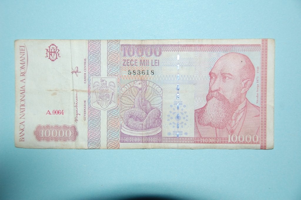 ROMANIA : 10000 LEI 1994, Verzenden, Los biljet