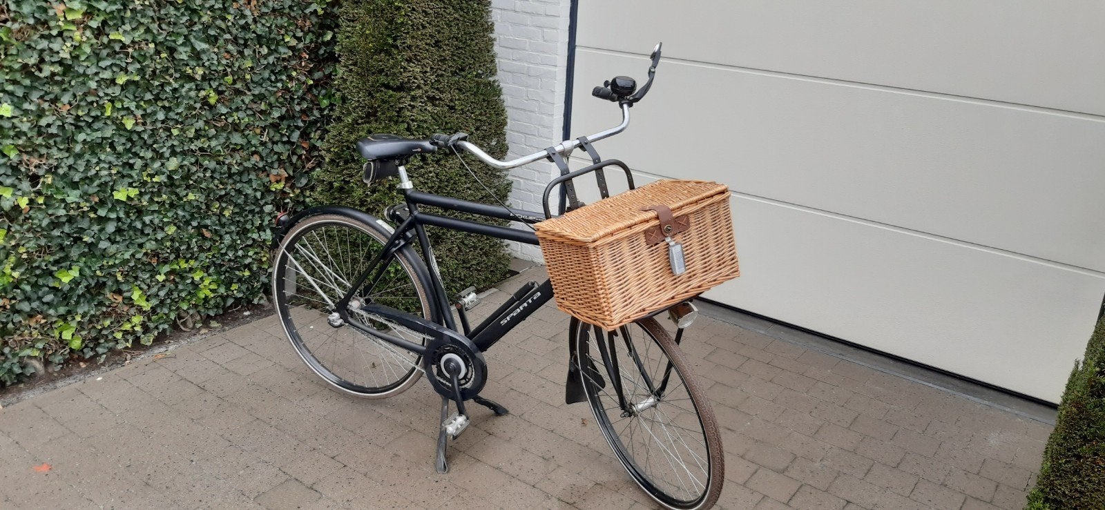 Sparta mandfiets zwart torpedo, Fietsen en Brommers, Goederen, Zo goed als nieuw, Trommelrem, Ophalen