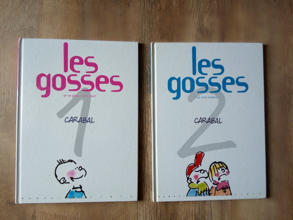 Les Gosses : Tomes 1, 2, 7, 8, 12, 13, 14 et 16 (E.O)., Livres, BD, Série complète ou Série, Enlèvement ou Envoi, Comme neuf, Carabal