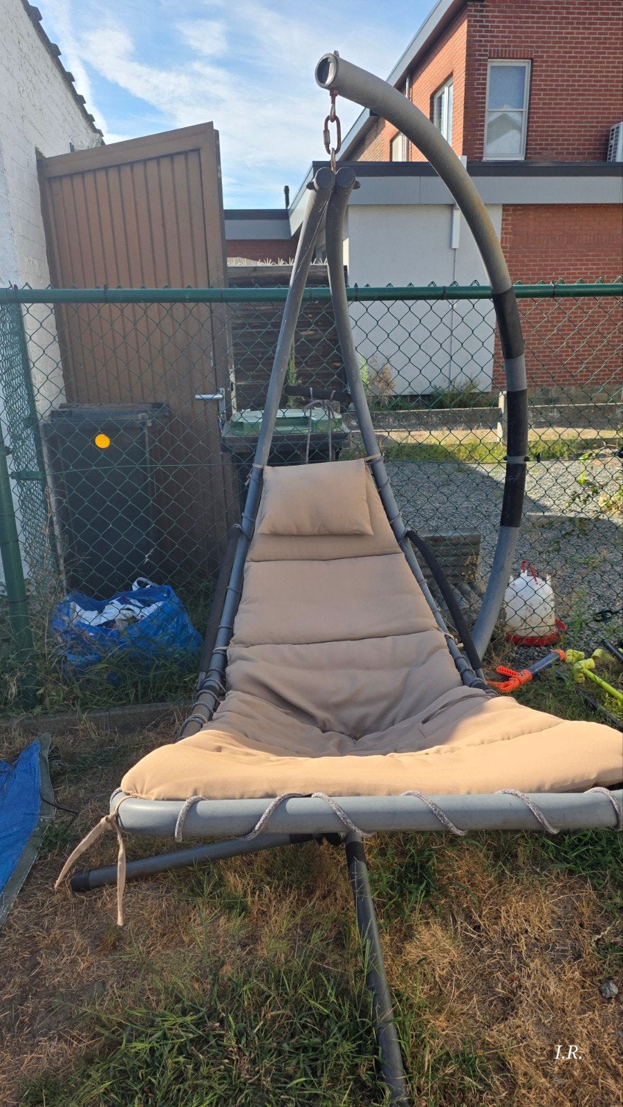 hangstoel tuin, Jardin & Terrasse, Hamacs, Une personne, Avec support, Enlèvement, Utilisé