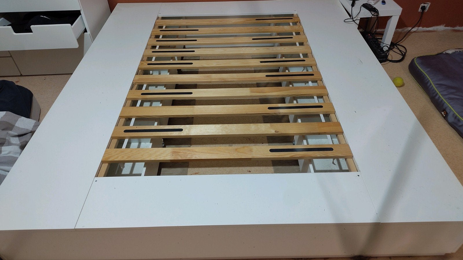 Nordli Ikea bed, Comme neuf, Enlèvement, 180 cm, 200 cm