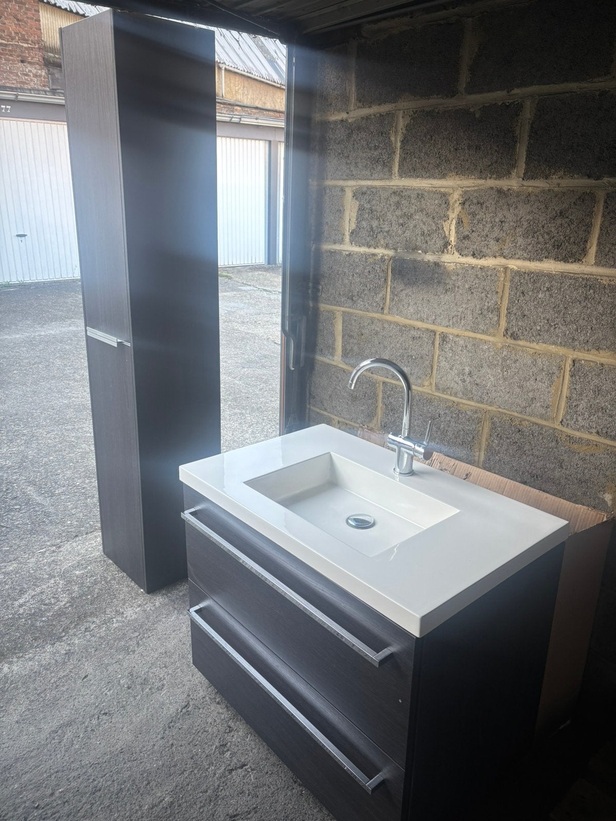 Meuble de salle de bain, Enlèvement, Utilisé, Meuble lavabo