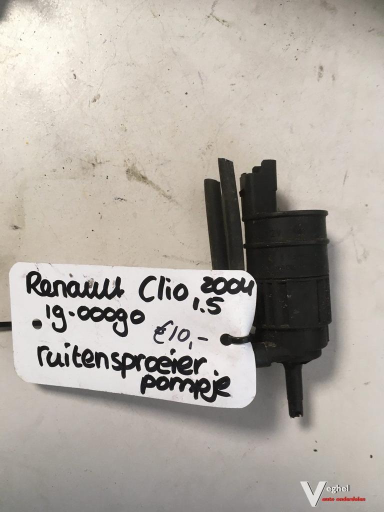 Renault Clio 2004 Ruitensproeierpompje, Auto-onderdelen, Ruiten en Toebehoren, Gebruikt, Ophalen of Verzenden