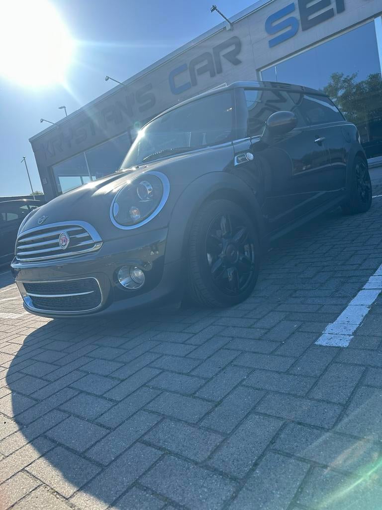 Mini Clubman d 2011 Camden edition 50j , Full opiton!, Auto's, Voorwielaandrijving, 4 cilinders, Zwart, Leder