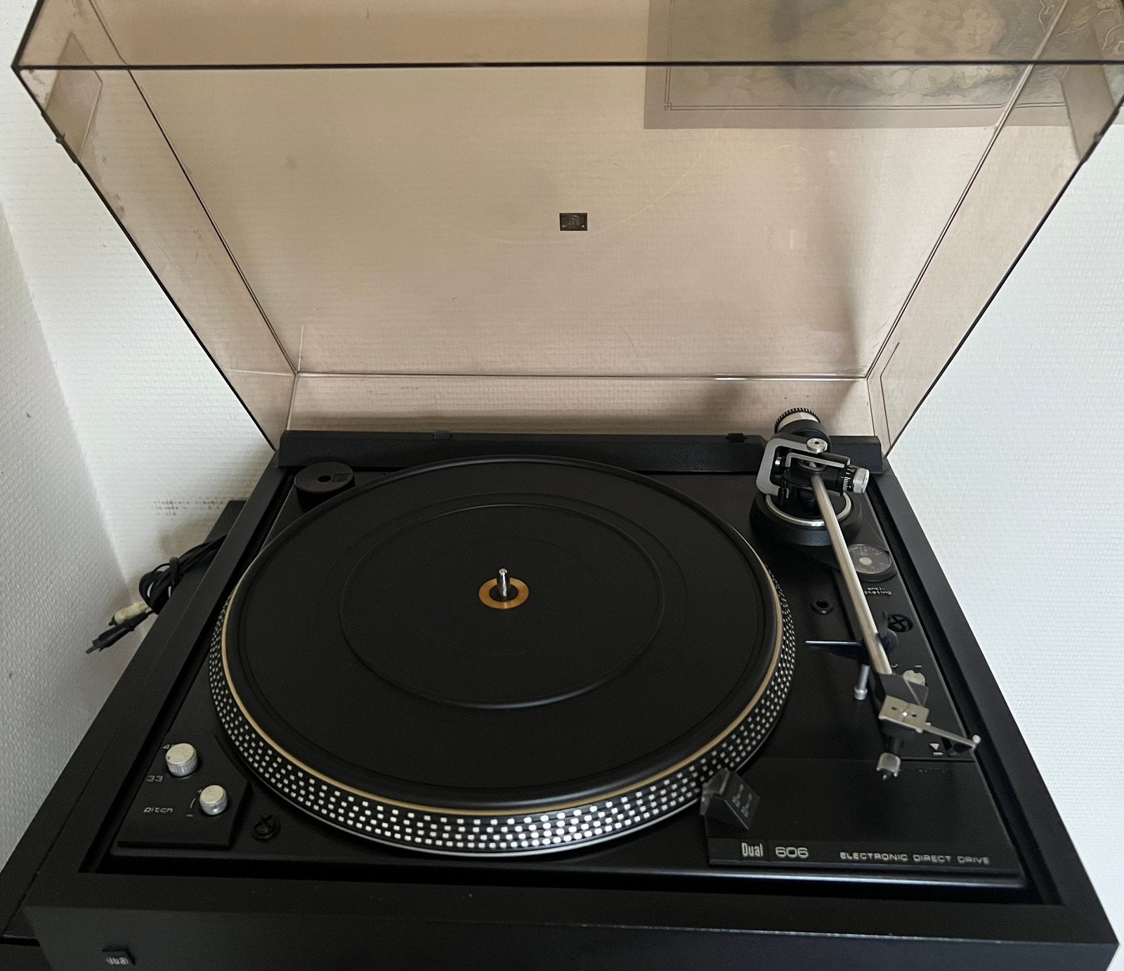 Platine Dual 606 Electronic Direct Drive, TV, Hi-fi & Vidéo, Enlèvement ou Envoi