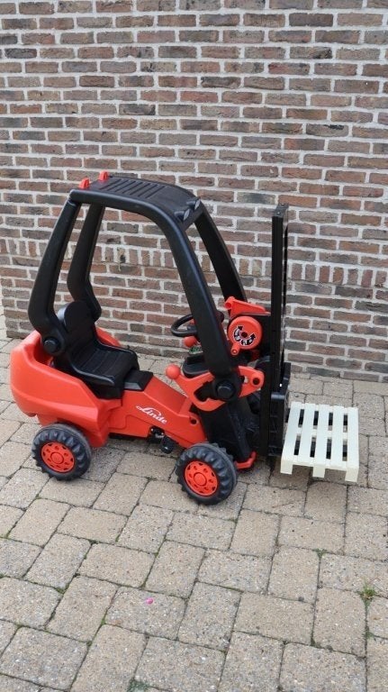 Trapvoertuig BIG Linde Vorkheftruck, Ophalen, Gebruikt, Trapvoertuig