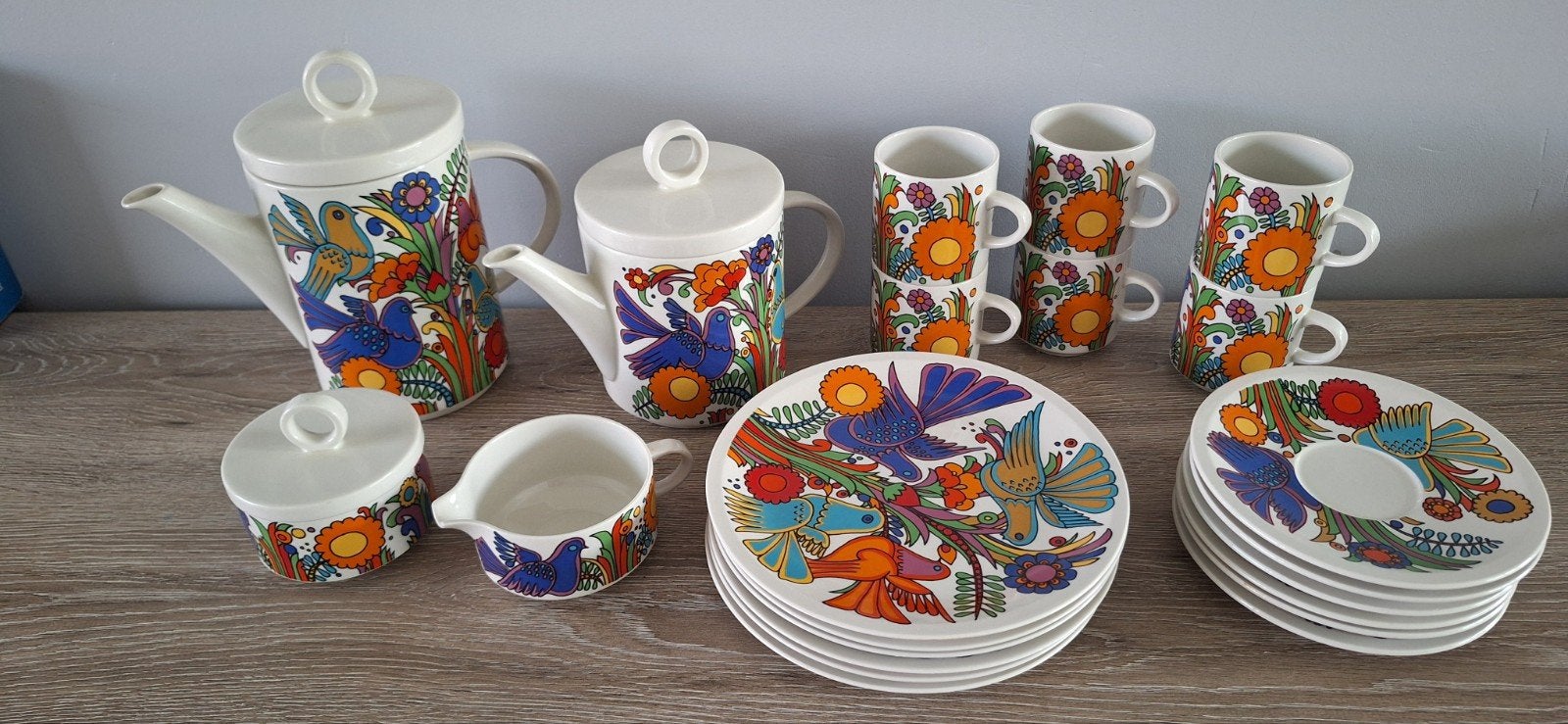 Villeroy & Boch - "Acapulco" Koffie en thee servies, Ophalen of Verzenden