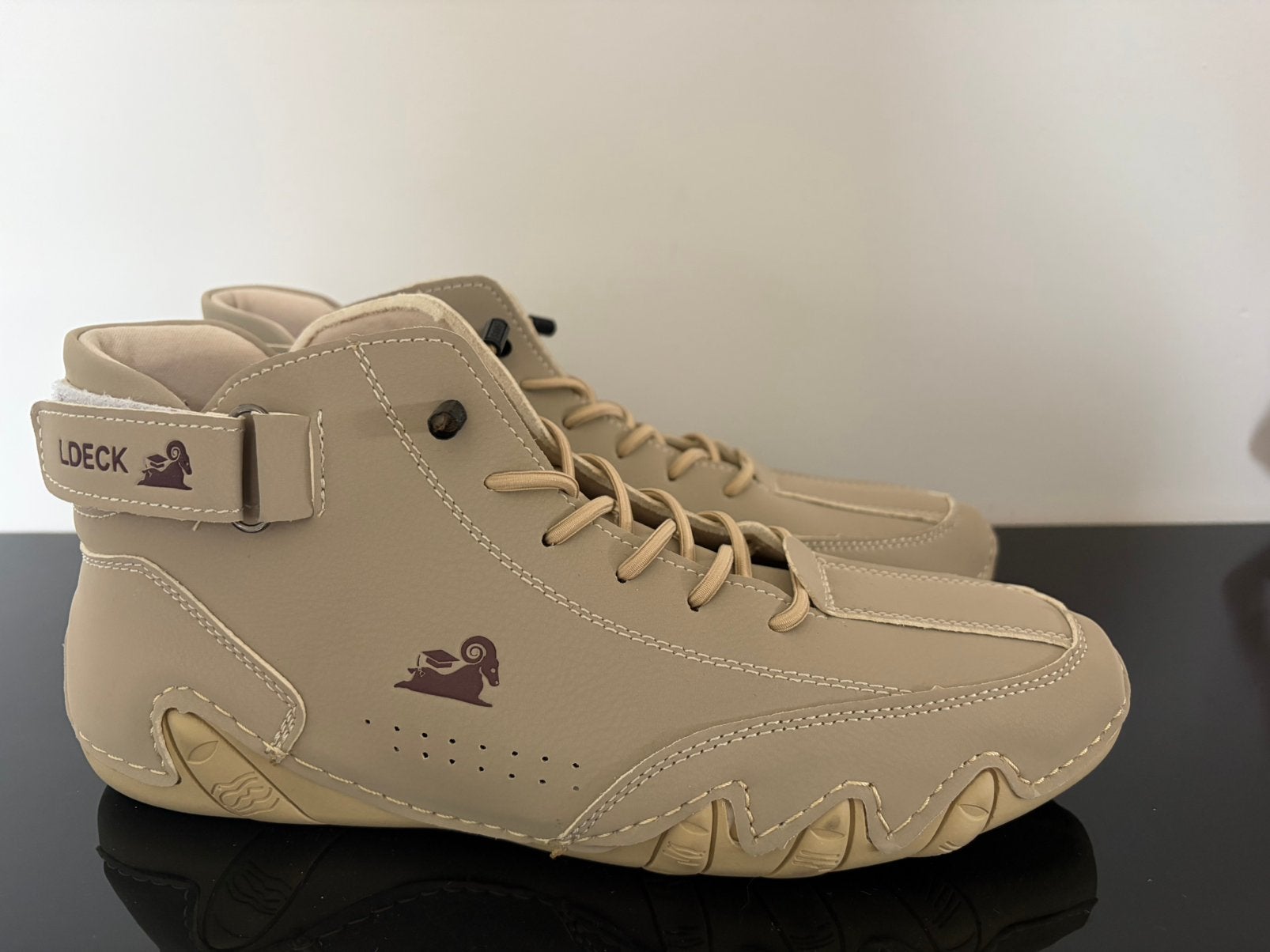 LDECK sneakers beige - maat 41 - nieuw, Kleding | Heren, Ophalen, Nieuw, Sneakers