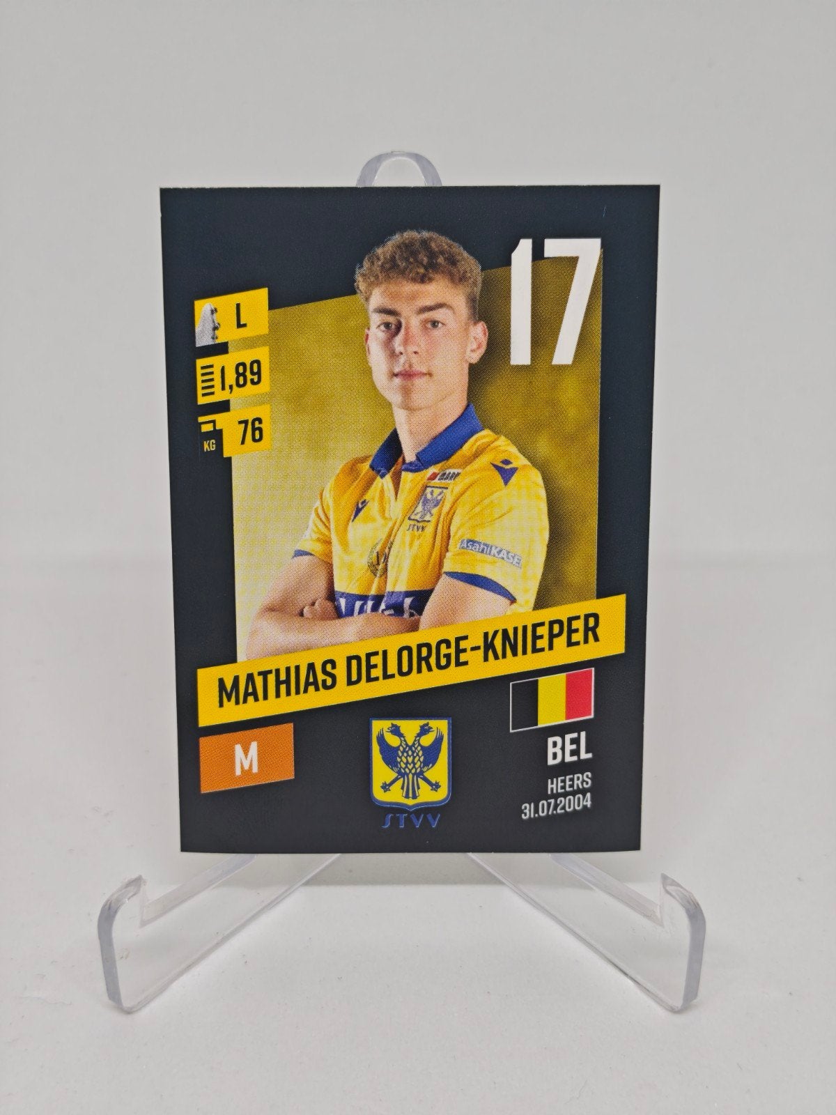 Mathias Delorge ROOKIE, Ophalen of Verzenden, Sticker