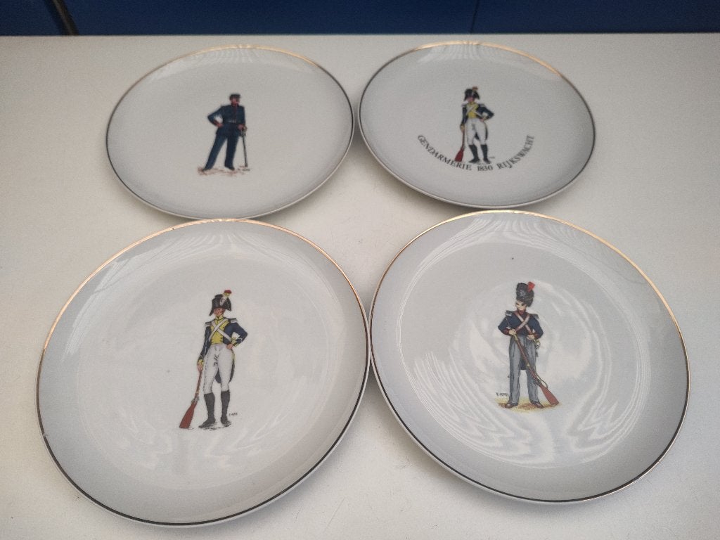 Lot borden Rijkswacht/Gendarmerie, Envoi, Gendarmerie