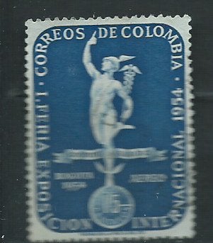 COLOMBIA, Postzegels en Munten, Postzegels | Amerika, Ophalen of Verzenden, Gestempeld, Zuid-Amerika