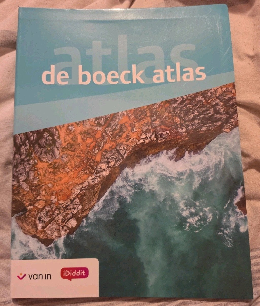 De boeck atlas - softcover (editie 2024), Boeken, Verzenden, Nederlands