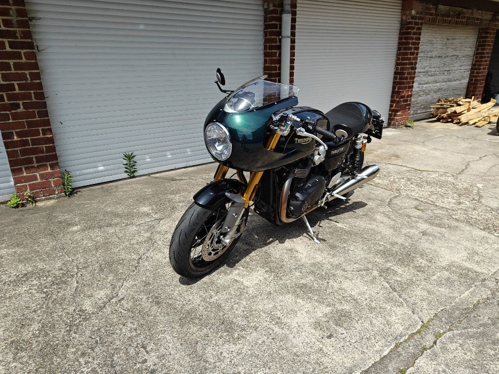 Triumph Thruxton 1200 Final Edition, Motos, Motos | Triumph, Permis Moto A, Entreprise, Occasion, Plus de 35 kW