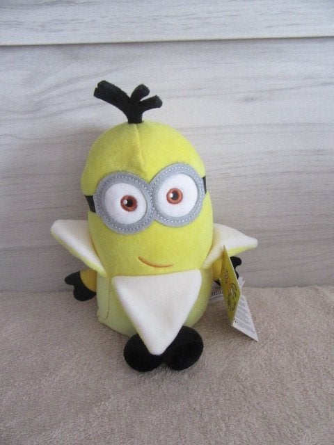 Banaan minion - knuffel - nieuw - zacht - pluche - Minions, Kinderen en Baby's, Overige merken, Overige typen, Nieuw, Ophalen of Verzenden