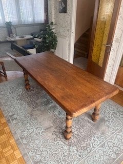 Table a manger, 150 à 200 cm, Cinq personnes ou plus, Enlèvement, Utilisé