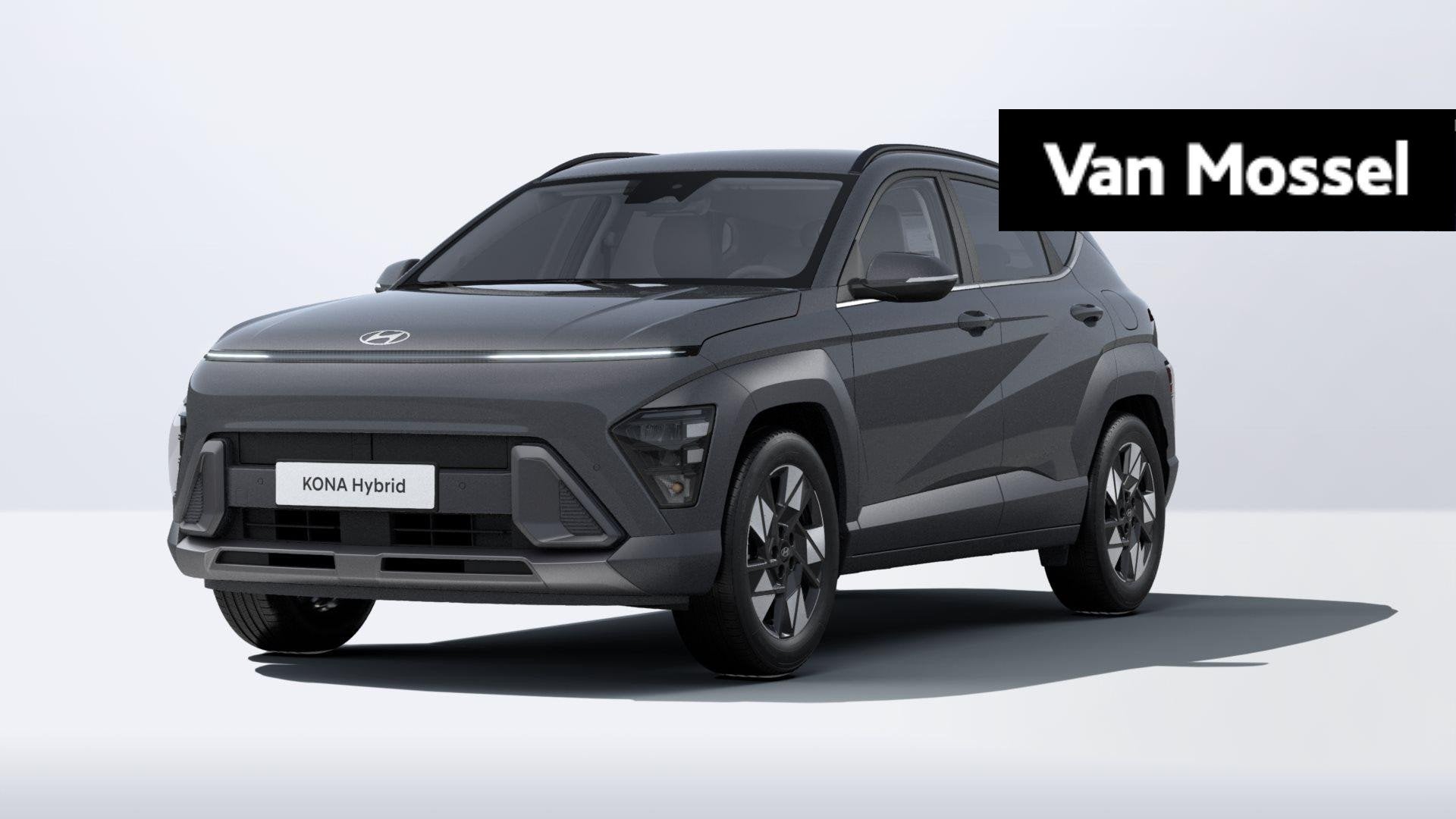 Hyundai Kona 1.6 GDi Hybrid Feel 6-DCT Feel Comfort, Auto's, Hyundai, Stof, Gebruikt, Zwart, 4 cilinders