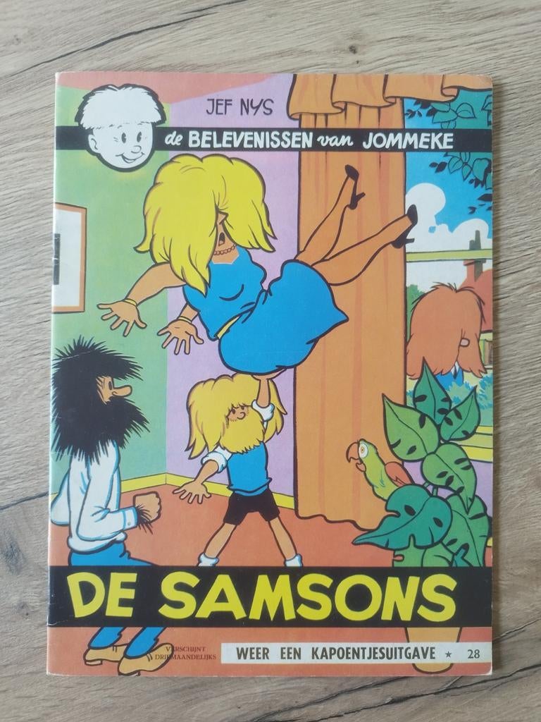 Jommeke - De Samsons, kapoentjesuitgave, Comics, Enlèvement ou Envoi, Jef Nys, Europe