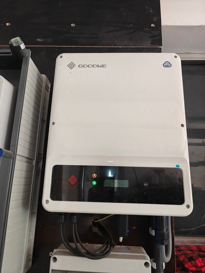 pv omvormer 6kva, Bricolage & Construction, Panneaux solaires & Accessoires, Enlèvement, Comme neuf, Autres types, 200 watts-crêtes ou plus
