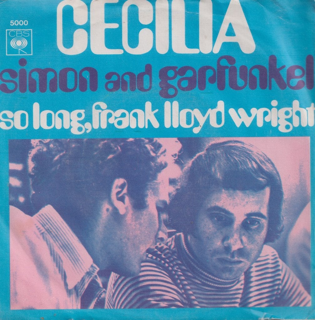 Simon and Garfunkel – Cecilia / So long, Frank Lloyd Wright, Gebruikt, 7 inch, Single, Ophalen of Verzenden