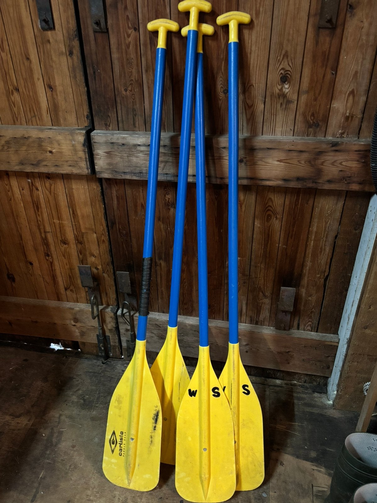 Peddels, Watersport en Boten, Ophalen, Gebruikt, Enkelbladige peddel