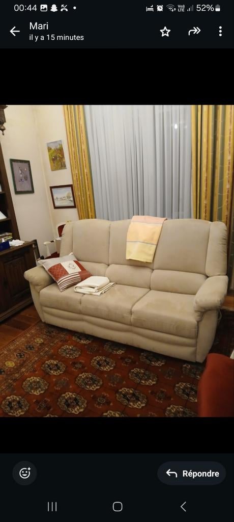 Divan 3/1/1, Maison & Meubles, Canapés | Coins salons complets, Enlèvement