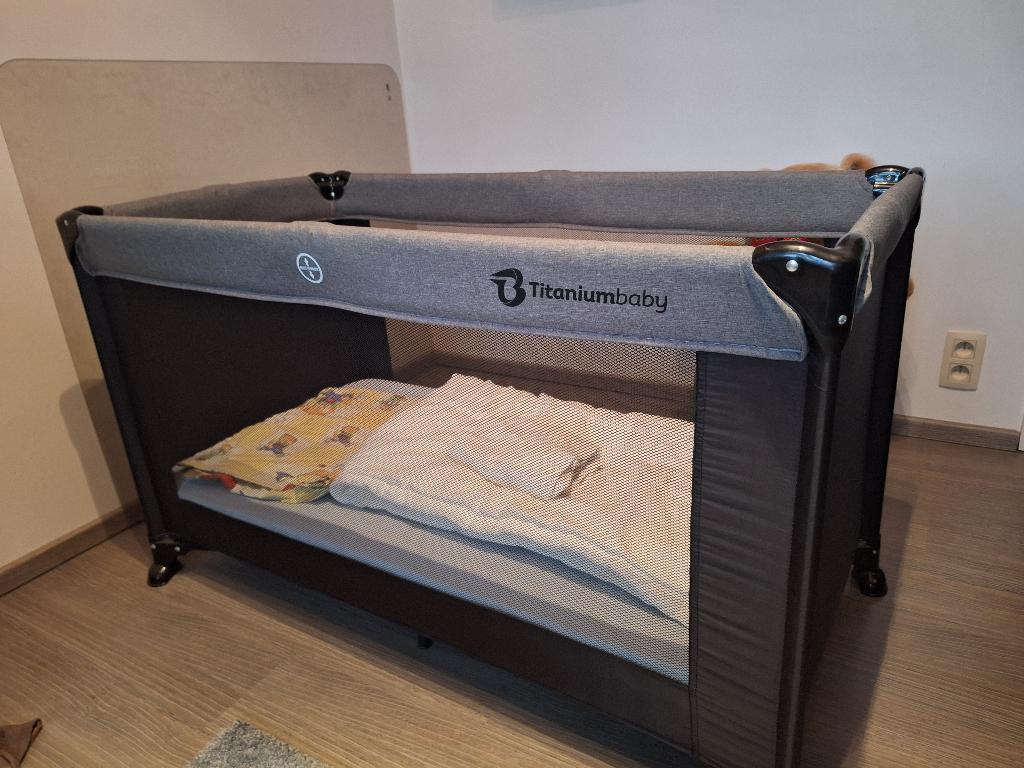 campingbedje, Kinderen en Baby's, Babywiegjes en Ledikanten, Ophalen, Zo goed als nieuw, Reisbedje