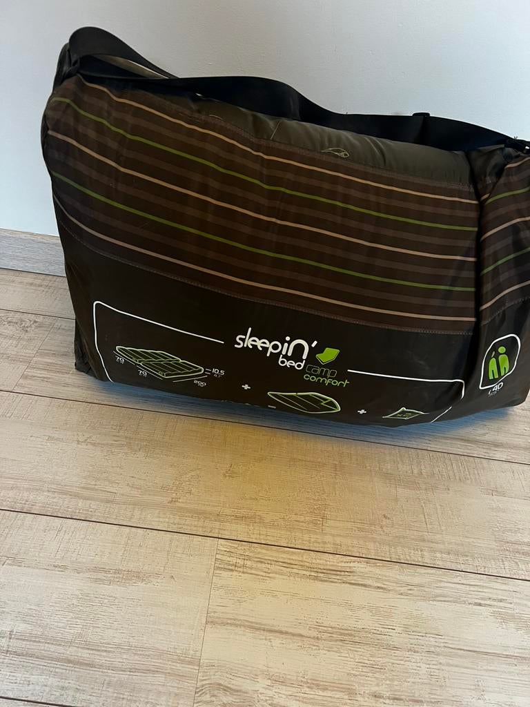 Sleepin bed camp comfort dubbel kampeer bed., Ophalen, Zo goed als nieuw