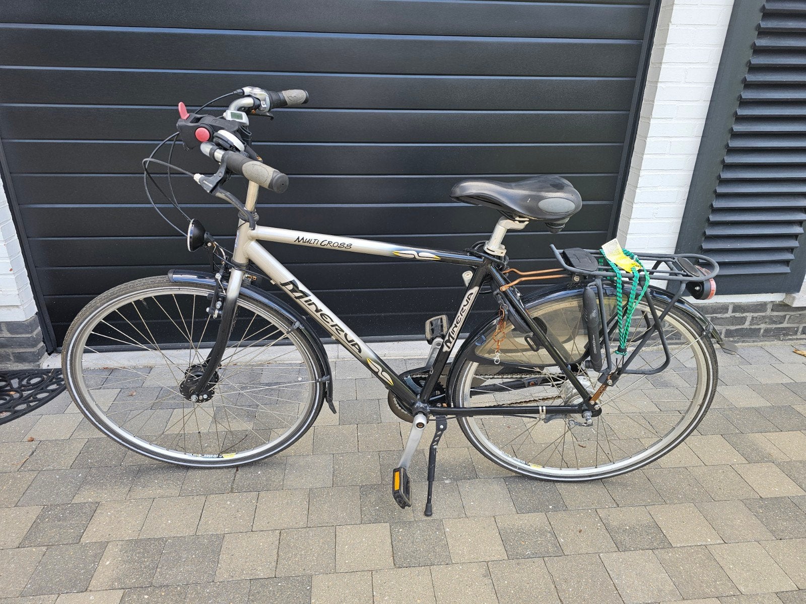 Herenfiets minerva, Ophalen