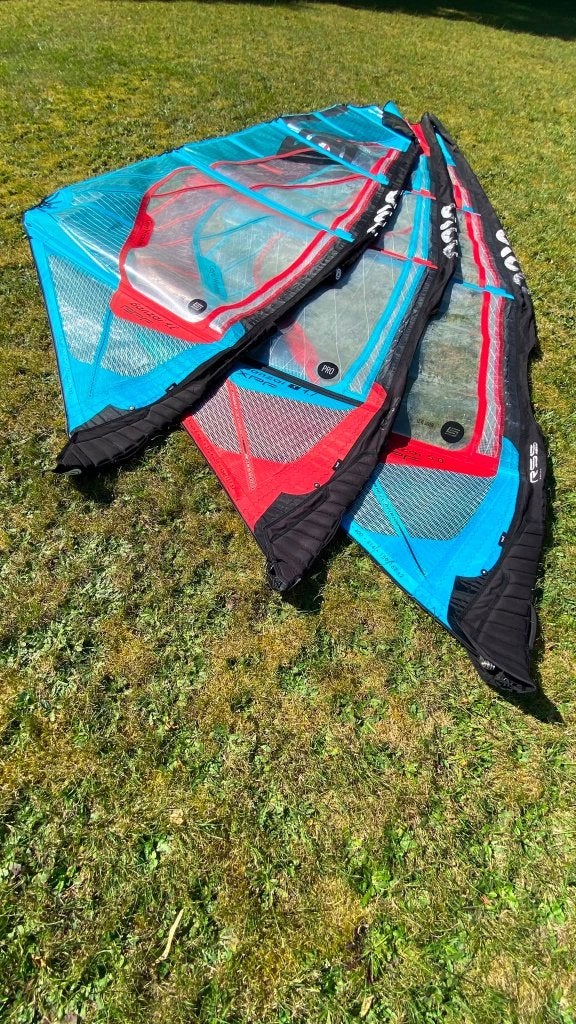 Goya Banzai sails 4.2, 4.7, 5.0, Watersport en Boten, Windsurfen, Zeil, Ophalen, Overige merken, Gebruikt