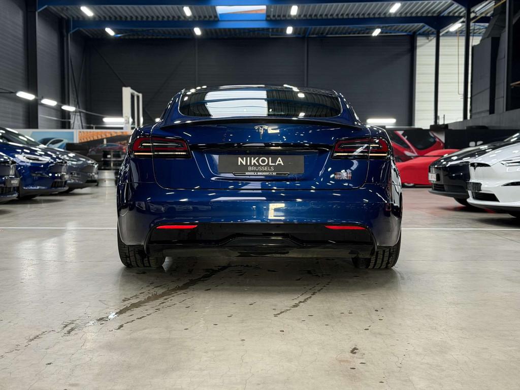 Tesla Model S PLAID - FACELIFT - 1.020 HP- FULL SELF DRIVING, Auto's, Gebruikt, Zwart, 637 km, Adaptive Cruise Control