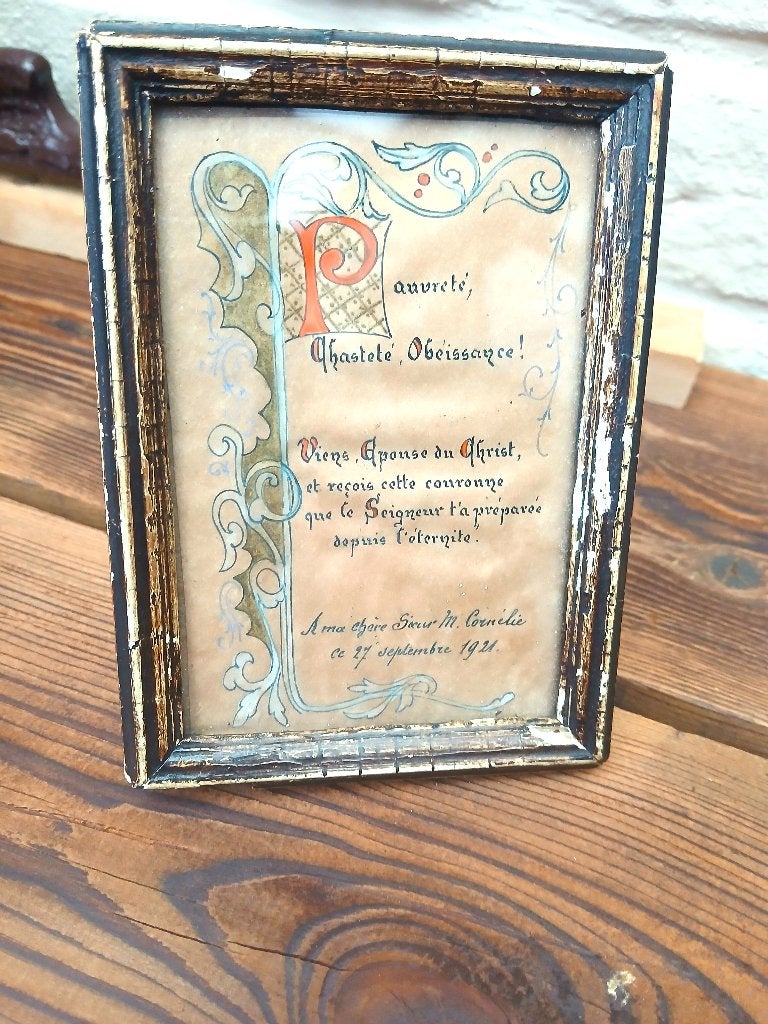 Vintage kadertje, Ophalen of Verzenden