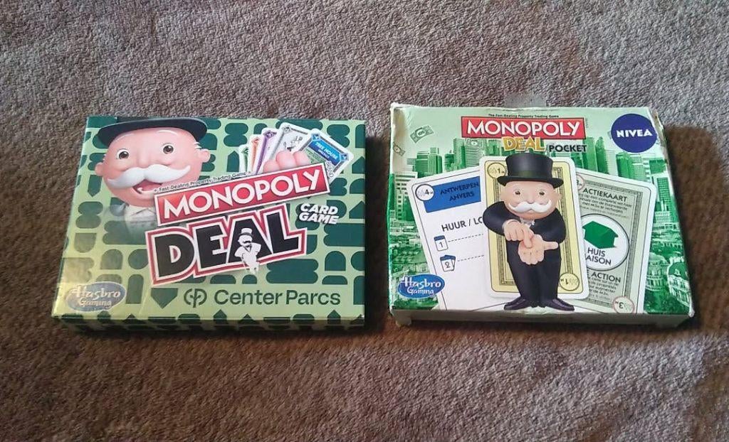 monopoly deal card game Center Parcs of gewoon, Ophalen of Verzenden