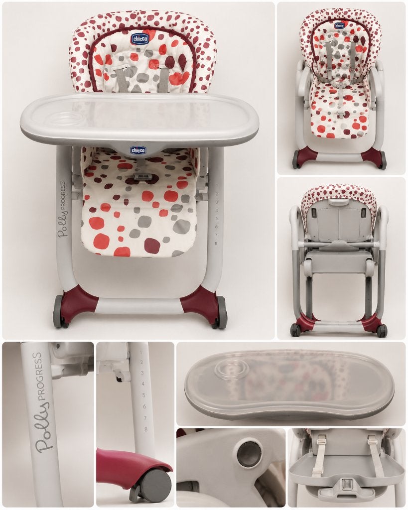 Chaise haute Chicco Polly Progress, Enlèvement ou Envoi
