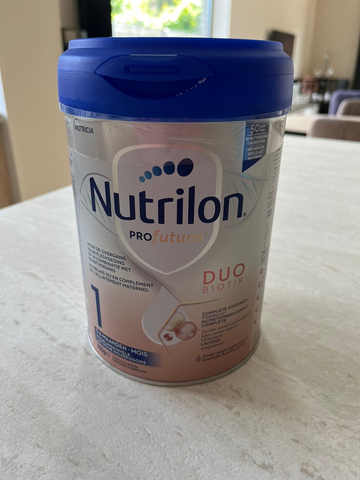 Nutrilon profutura, Ophalen, Nieuw