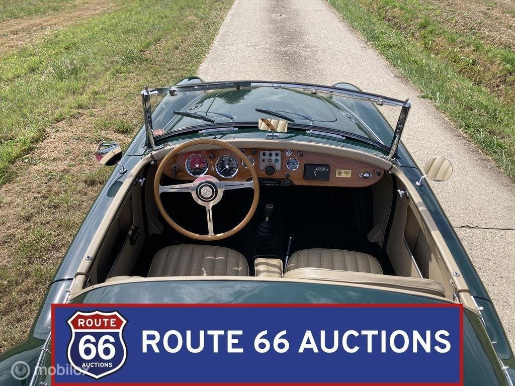 MG MGA 1600 | 1959 | Route 66 Auctions, Achat, Entreprise, Boîte manuelle, Autre carrosserie