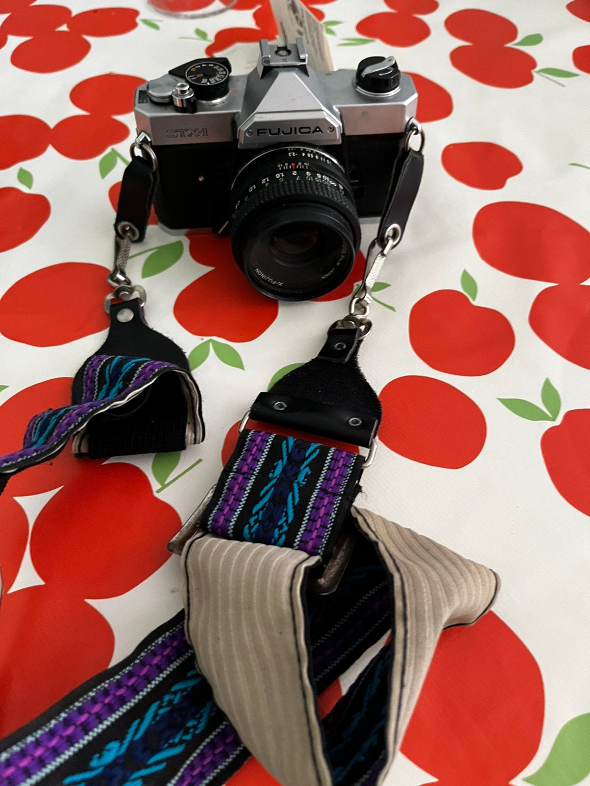 Fujistax vintage camera met toebehoren, Ophalen, Zo goed als nieuw