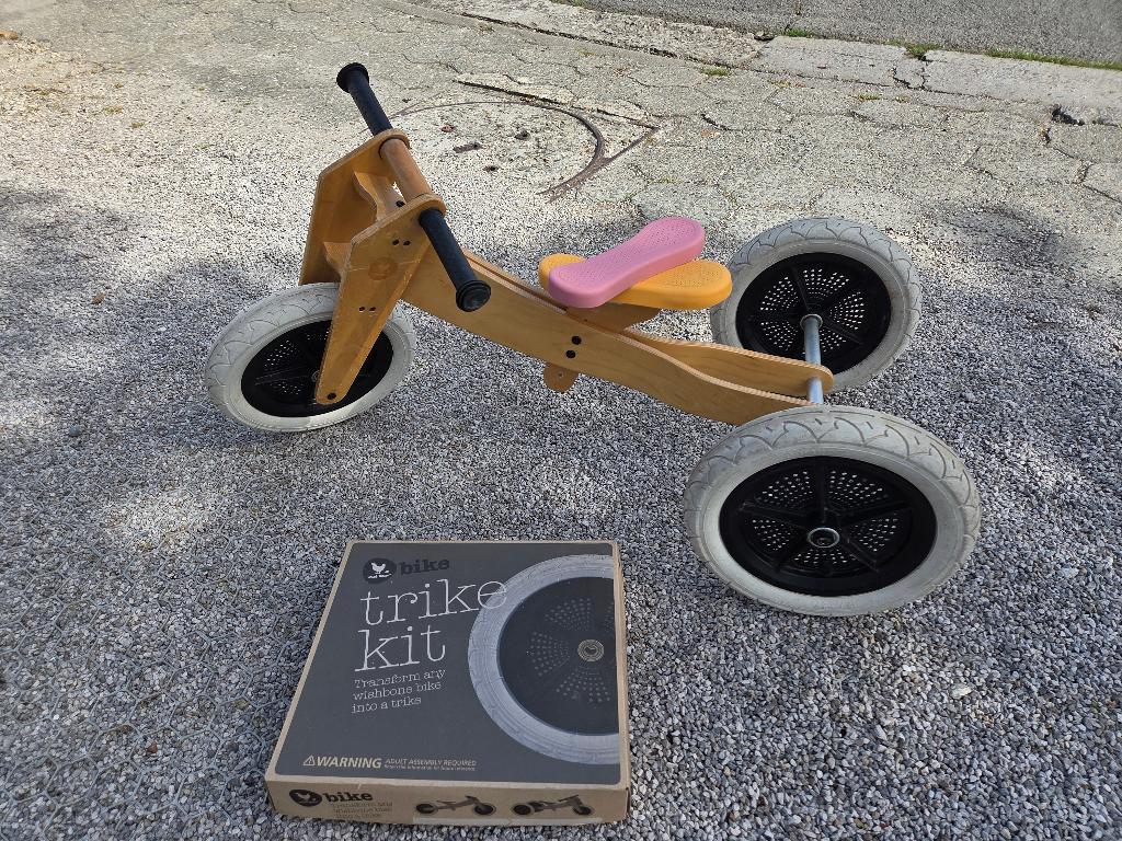 3-in-1 trike en loopfiets wishbone bike, Ophalen, Gebruikt, Loopfiets
