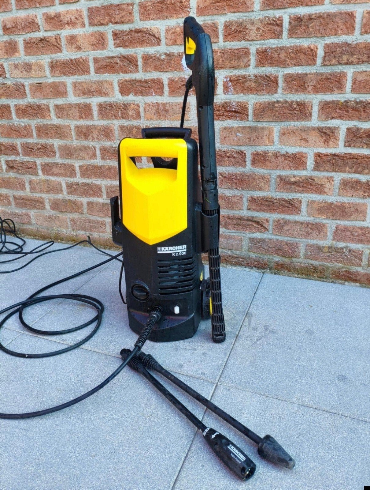 Karcher nettoyeur haute pression  avec 2 buses , et savon, Enlèvement