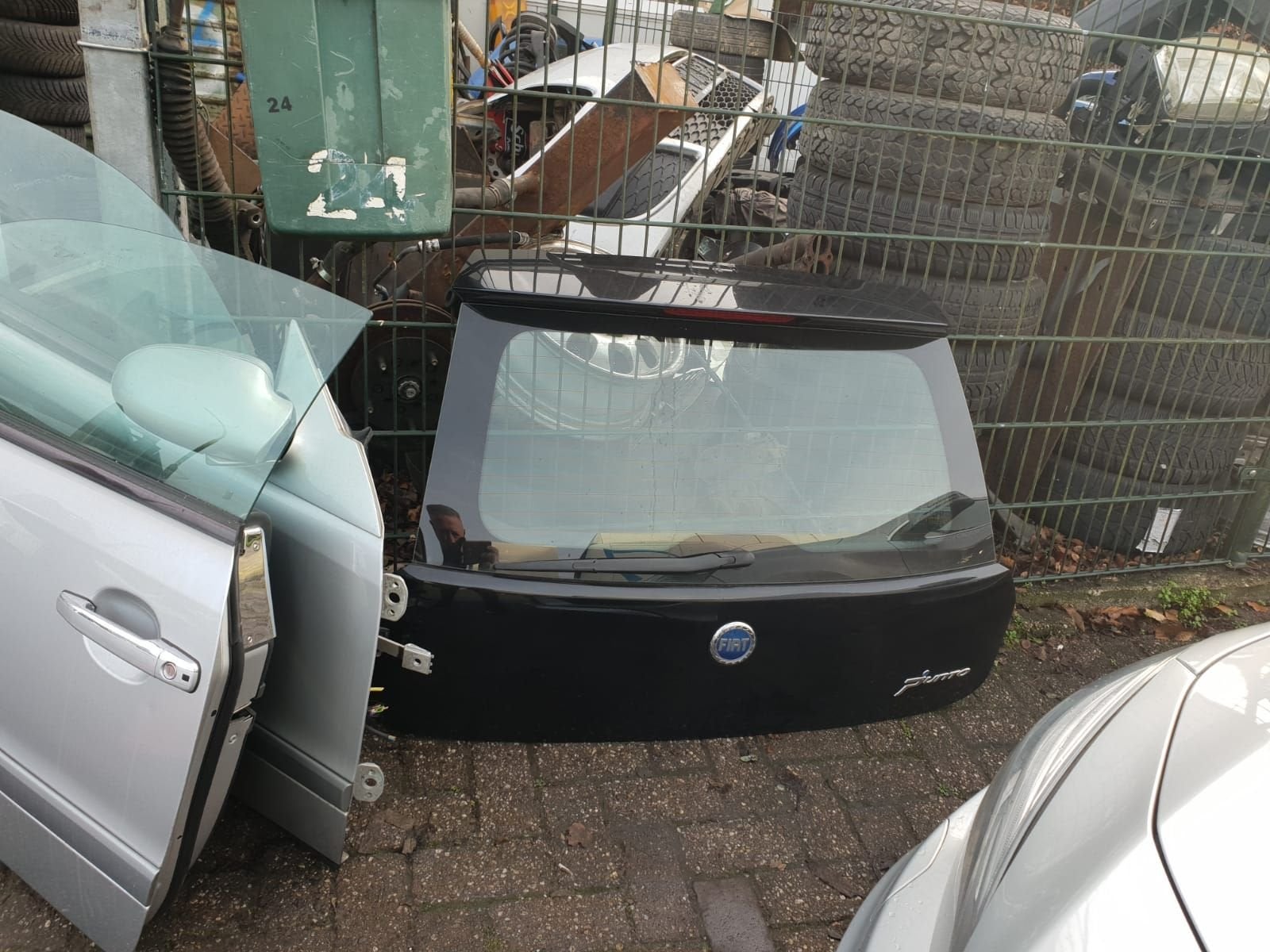 FIAT GRANDE PUNTO ACHTERKLEP +SPOILER BJ 2006 TOT 2013, Auto-onderdelen, Gebruikt, -, Ophalen of Verzenden, Achter