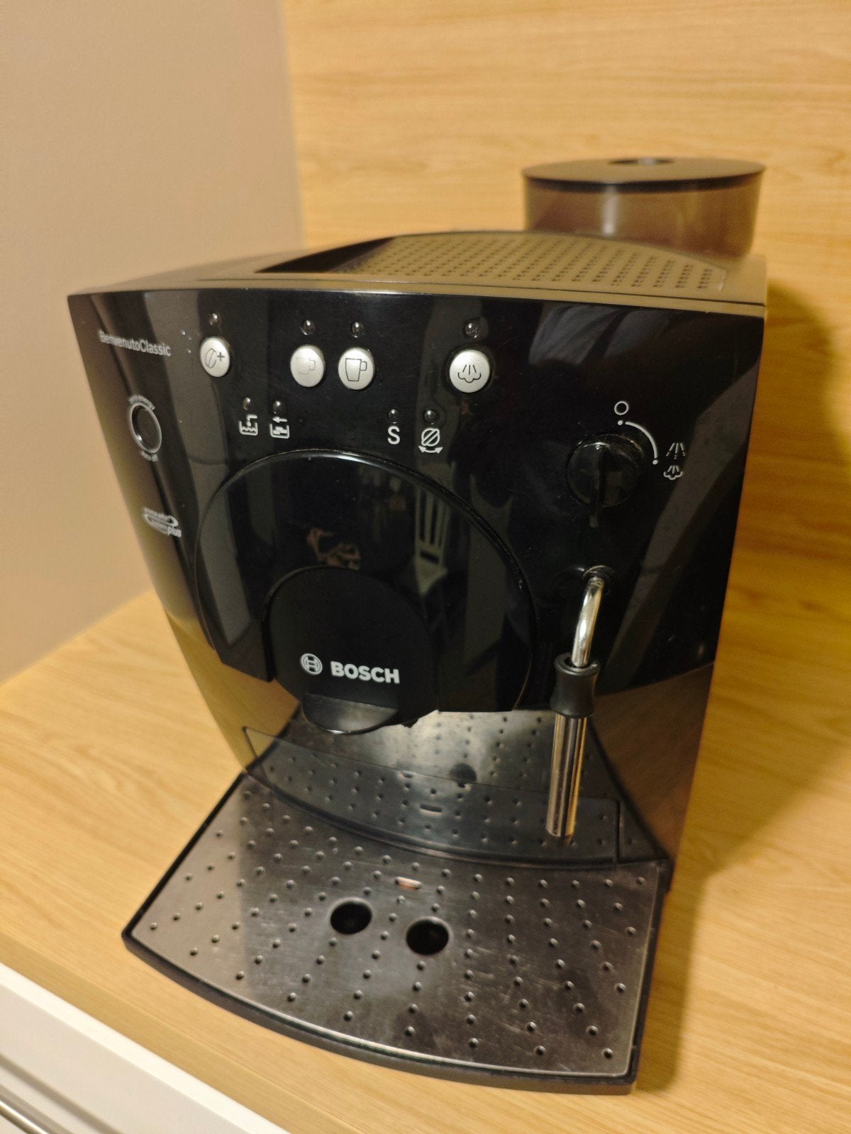 Bosch BenvenutoClassic koffiemachine - Zwart, Ophalen, Gebruikt, Koffiemachine, Koffiebonen
