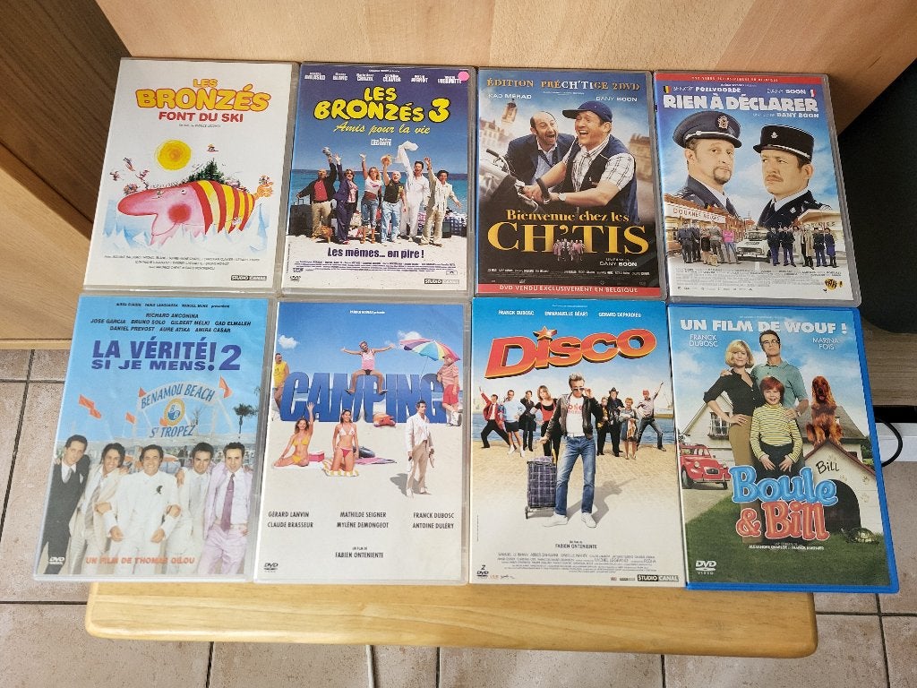 Lot DVD de films français, Cd's en Dvd's, Dvd's | Overige Dvd's, Ophalen, Frans