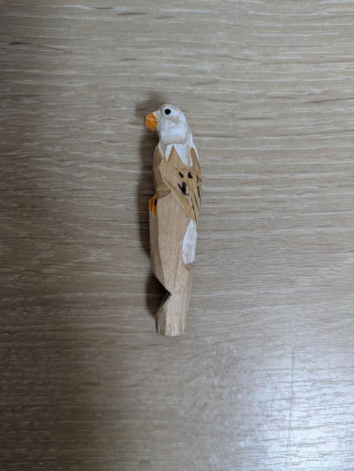 sifflet en bois en forme d'oiseau, Enlèvement, Utilisé