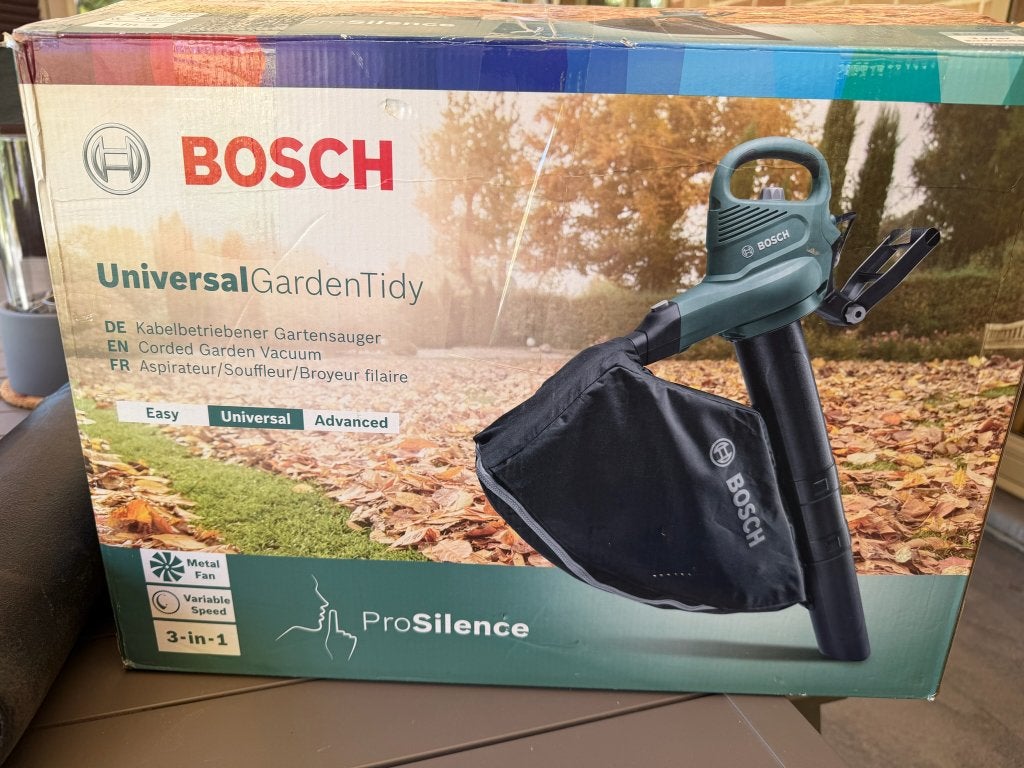 Aspirateur souffleur électrique Universal Garden Tidy BOSCH, Enlèvement, Utilisé, Électrique, Bosch