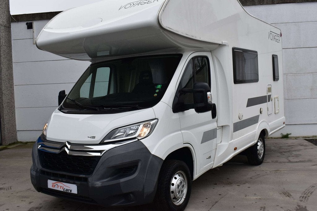 PLA Voyager A415* Camera* Fietsrek/Dakkoffer (bj 2015), Caravans en Kamperen, Mobilhomes, Bedrijf, Half-integraal, Overige merken